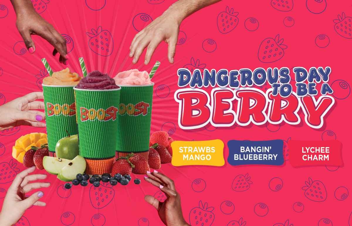 Boost Juice: Dangerous Day To Be A Berry!